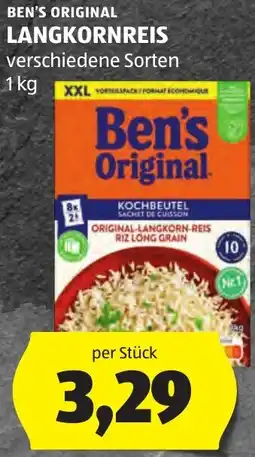 Hofer Ben's Original Langkornreis Angebot