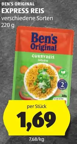 Hofer Ben's original Express Reis Angebot