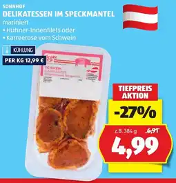 Hofer Delikatessen im Speckmantel Angebot