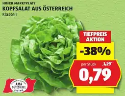 Hofer Kopfsalat aus Österreich Angebot