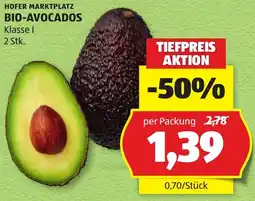 Hofer Bio-Avocados Angebot