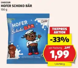 Hofer Hofer schoko bär Angebot