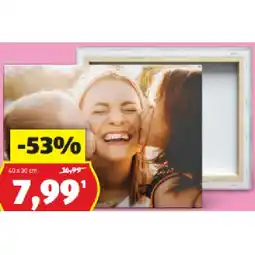 Hofer Foto-Leinwand 40 x 30 cm HOFER Angebot