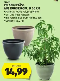 Hofer Pflanzgefäss aus Kunststoff Angebot