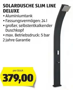 Hofer Solardusche Slim Line Deluxe Angebot
