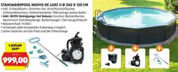 Hofer Stahlwandpool Nuovo de Luxe II Angebot
