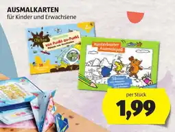 Hofer Ausmalkarten Angebot