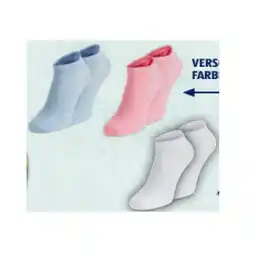 Hofer Damen-/Herren-Sneaker-Socken 3 Paar HOFER Angebot