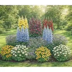 Dehner Bio Stauden-Set Bunter Landhausgarten, 12-teilig, Topf Ø9 cm Dehner Angebot