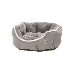 Dehner Kuschelbett Sammy, oval, grau Dehner Angebot