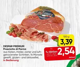 Spar Despar premium prosciutto di parma Angebot