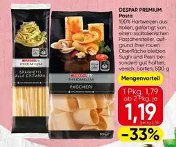 Spar Despar premium pasta Angebot