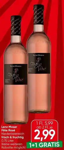 Spar Lenz moser fête rosé Angebot
