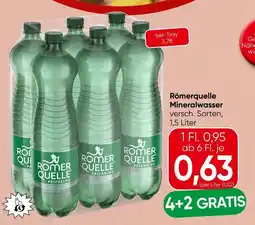 Spar Römerquelle mineralwasser Angebot