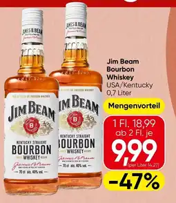 Spar Jim Beam Bourbon Whiskey Angebot