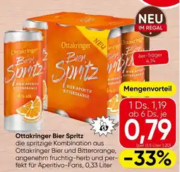 Spar Ottakringer bier spritz Angebot