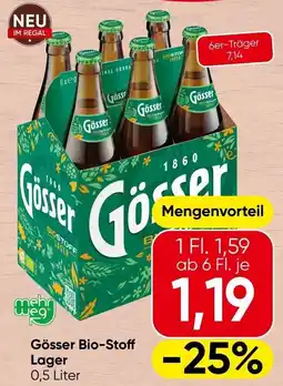 Spar Gösser bio-stoff lager Angebot