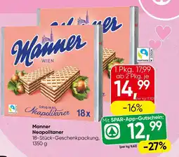 Spar Manner Neapolitaner Angebot