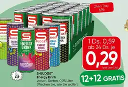 Spar S-budget energy drink Angebot