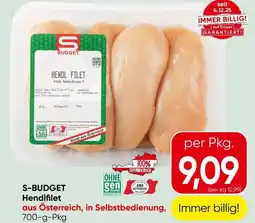 Spar S budget hendl filet Angebot