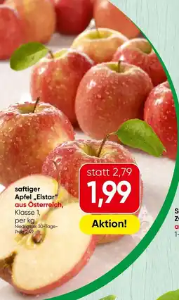 Spar Saftiger apfel elstar Angebot