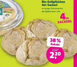 Denn's Biomarkt Bio-erdäpfelchen 4er-sackerl Angebot