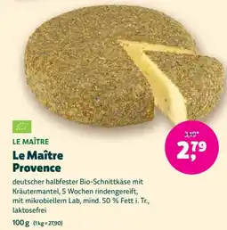 Denn's Biomarkt Le maître provence Angebot