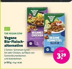 Denn's Biomarkt Vegane Bio-Fleisch- alternative Angebot