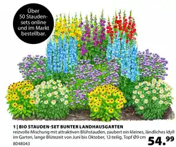 Dehner Bio stauden-set bunter landhausgarten Angebot