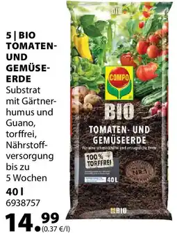 Dehner Bio tomaten und gemüse erde Angebot