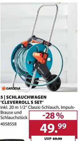Dehner Schlauchwagen cleverroll s set Angebot