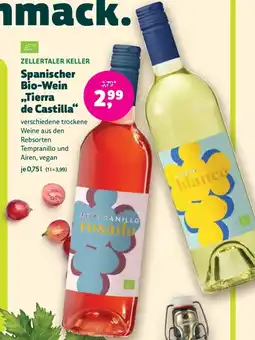 Denn's Biomarkt Spanischer bio-wein tierra de castilla Angebot