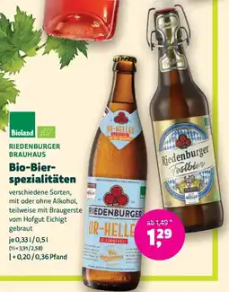 Denn's Biomarkt Bio-bier- spezialitäten Angebot