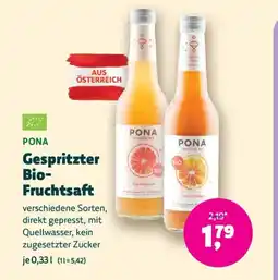 Denn's Biomarkt Gespritzter bio- fruchtsaft Angebot