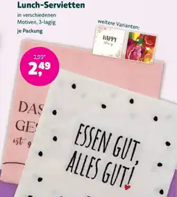 Denn's Biomarkt Lunch-Servietten Angebot