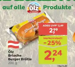 ADEG Brioche Burger Brötle Angebot