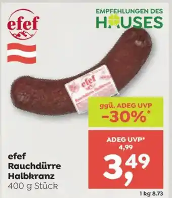 ADEG Efef Rauchdürre Halbkranz Angebot