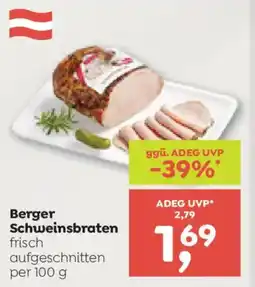 ADEG Berger Schweinsbraten Angebot