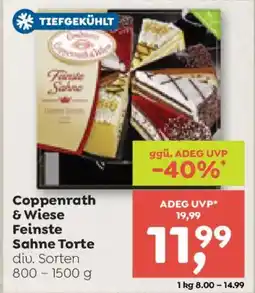 ADEG Coppenrath & Wiese Feinste Sahne Torte Angebot