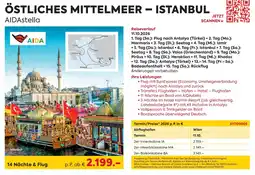 Billa Reisen Östliches mittelmeer - istanbul Angebot