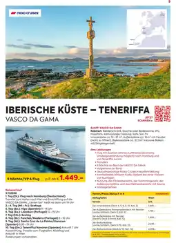 Billa Reisen Iberische küste teneriffa vasco da gama Angebot