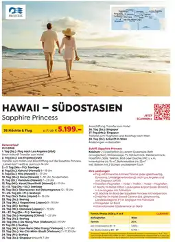 Billa Reisen Hawaii - südostasien Angebot