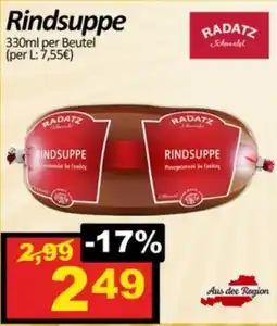 Wurstico Rindsuppe Angebot