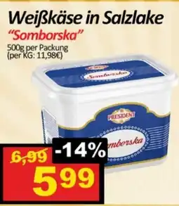 Wurstico Weiẞkäse in Salzlake Somborska Angebot