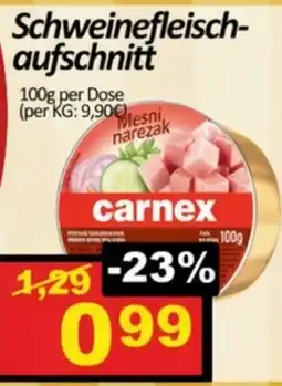 Wurstico Schweinefleisch- aufschnitt Angebot