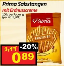 Wurstico Prima Salzstangen mit Erdnusscreme Angebot