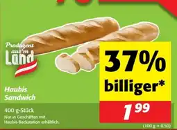 Nah&Frisch Haubis Sandwich Angebot