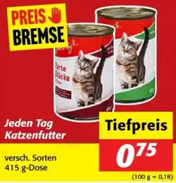 Nah&Frisch Jeden Tag Katzenfutter Angebot
