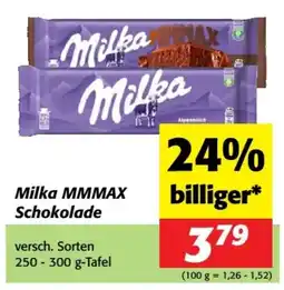 Nah&Frisch Milka MMMAX Schokolade Angebot