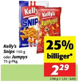 Nah&Frisch Kelly's Snips oder Jumpys Angebot
